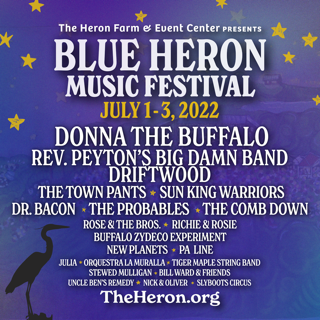 The 2022 Great Blue Heron Music Festival
